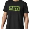 Yeti Floral Logo Badge Short Sleeve T-Shirt 2 Yeti Floral Logo Badge Short Sleeve T-Shirt -Visserij Vondsten yeti floral logo short sleeve t shirt 56250.1677854880