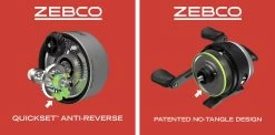 Zebco 33 MAX Spincast Reel -Visserij Vondsten zebco 33mxn bx6 33 max sc reel 45519.1651367492